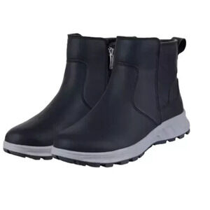 Khombu Dusk Women's All Weather Memory Foam Boot, Black, 7